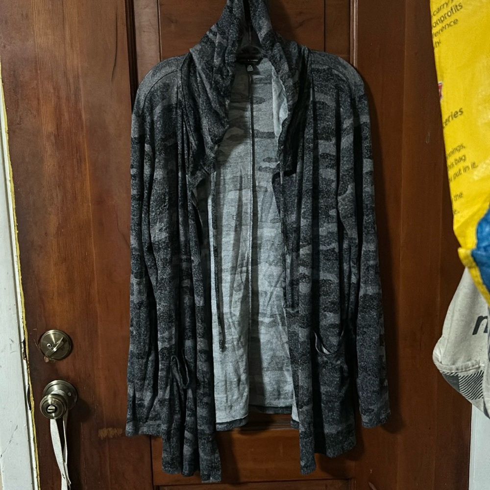 Lucky super soft camo cardigan
